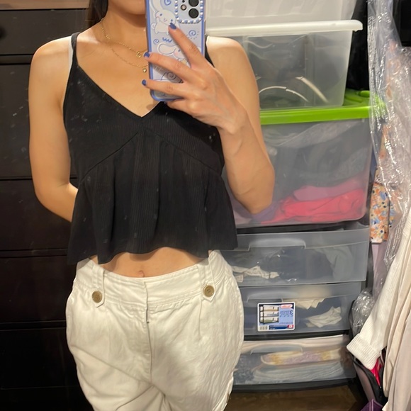 Cross back tank top from GARAGE - Picture 2 of 3